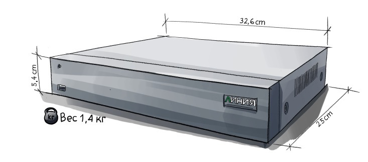 «Линия XVR 16S»